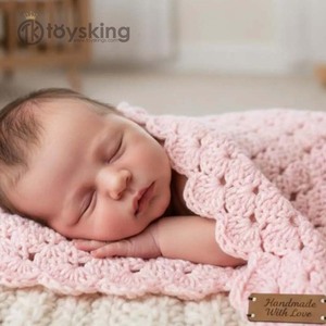 Manta de Bebé Tejida a <span class=keywords><strong>Crochet</strong></span> con <span class=keywords><strong>Punto</strong></span> de Concha - Manta de Guardería Hecha a Mano Ultra Suave, Transpirable y Delicada, Regalo <span class=keywords><strong>para</strong></span> Recién Nacidos - Product Image 5