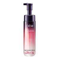 Micro-essence de rose Nettoyant visage Moussant Contrôle du sébum Nettoyage en profondeur Démaquillant Hydratant Éclaircissant