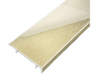 <span class=keywords><strong>Plinthe</strong></span> LED encastrée moderne Rongmeisi garantie, en aluminium et acier inoxydable doré, pour hôtels et appartements, garantie 5 ans - Product Image 1