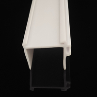 Huasso YZ-75 Clip de fixation transparent en plastique pour panneau d'affichage, support d'étiquette de prix, fournitures de supermarché