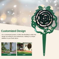 Support de spirale anti-moustiques en métal personnalisé, design de Noël pour la maison, idéal pour les pots de fleurs et le jardinage