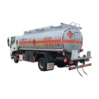 Camion-citerne à huile Foton de 8 tonnes, National Three Major Pump