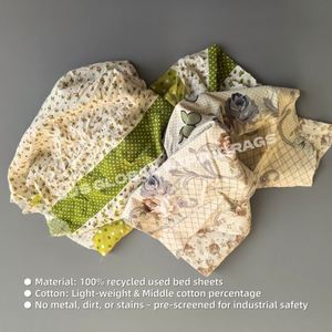 Trapos de Limpieza de Algodón Hoting, 95-100% Algodón, Colores Mezclados, para Limpieza Industrial y Uso Marino - Product Image 4