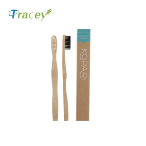 Cepillo de Dientes Desechable Personalizado con Mango, Natural, Ecológico, Biodegradable, Libre de BPA, con Cerdas Suaves <span class=keywords><strong>para</strong></span> Uso en Hoteles y Viajes - Product Image 4