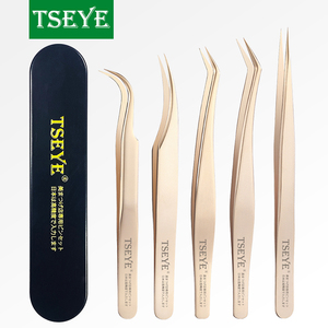 Kẹp nối mi chuyên nghiệp, độ chính xác cao, dán mi giả, OEM/ODM tùy chỉnh logo, dành cho nghệ sĩ nối mi, cửa hàng nối mi. - Product Image 1