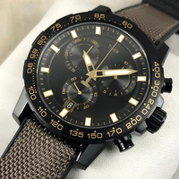 Nouvelle montre de luxe pour homme Tissot T125.617.37.051.01 2025, chronographe sportif, quartz, étanche 100M, bracelet en cuir, saphir