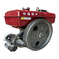 Moteur diesel 8HP R180M refroidi par eau monocylindre à démarrage électrique