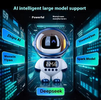 Haut-parleur robot intelligent pour système audio 5.0 avec subwoofer, LED RGB, AirPlay, longue autonomie de batterie, musique pour l'écoute quotidienne