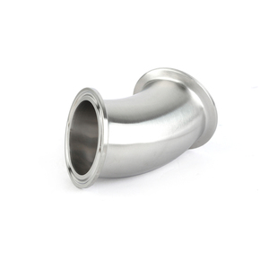 Vệ Sinh Thép Không Gỉ Bend Weld Phụ Kiện SS304/316L <span class=keywords><strong>45</strong></span> Độ Khuỷu Tay Phụ Kiện - Product Image 4