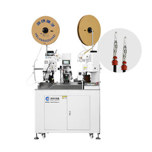 自動配線シール防水プラグ挿入端子圧着機 ワイヤーストリッピング圧着シール機 - Product Image 1