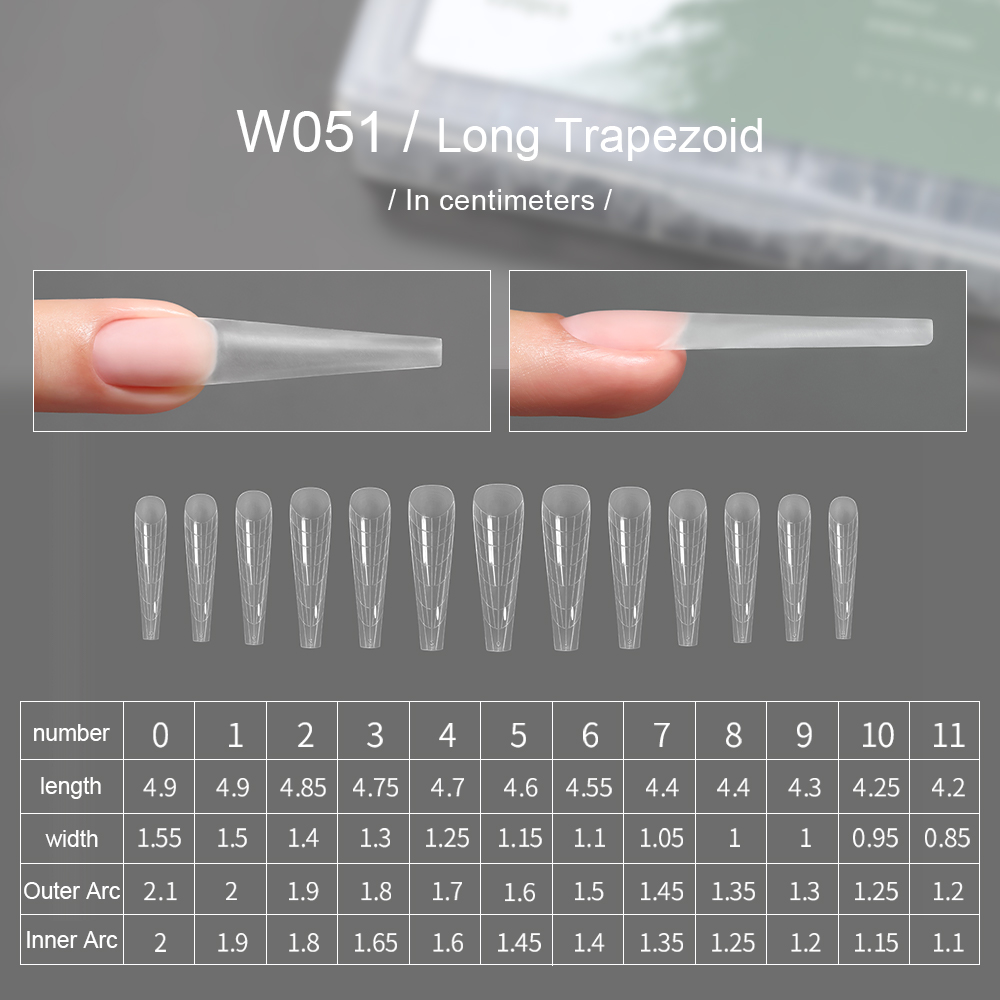 W051 trapezoide largo [120 piezas]]