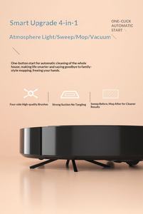 Robot Aspiradora de Última Generación en Oferta, Diseñado para el Cuidado de Pisos, con Sistema de Limpieza 3 en 1, Aspiradora Húmeda y Seca con Bajo Nivel de Ruido - Product Image 4