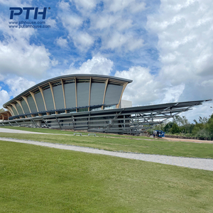 For Industrial Customized Steel Structure Warehouse H-Type Column Corrugated Roof 2-Year Warranty-Workshop Shed Prefab House - Product Image 1