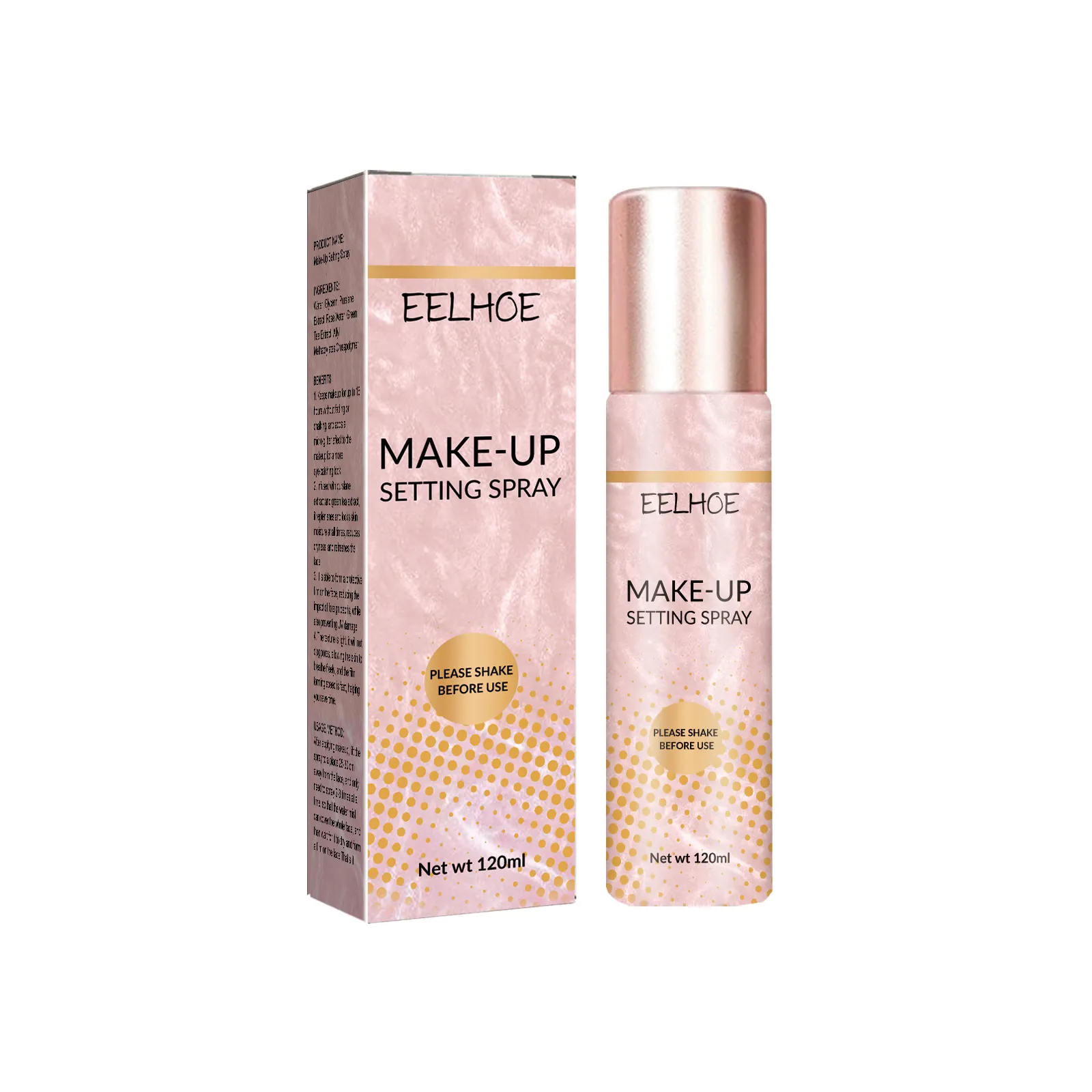 Nieuwe Veganistische Make-Up Instelling Spray Hydraterende Olie Controle Langdurige Make-Up Natuurlijke Matte Verfrissende Quick Fixer Cosmetica