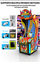 Machine de rédemption de tickets de divertissement en acier inoxydable, machine de rédemption de prix d'arcade avec garantie d'un an pour les centres de jeux d'arcade intérieurs