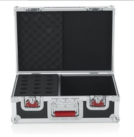 Personnalisable 15 housses de protection pour microphone avec rangement des câbles Boîtier en alliage d'aluminium OEM et ODM pris en charge