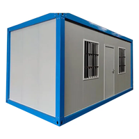 Maisons conteneurs portables préfabriquées OEM ODM à assembler, type villa, bureau, atelier, appartement, école, 2-3 chambres