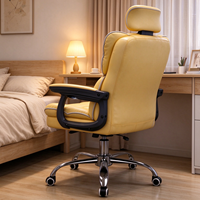 Chaise de bureau inclinable pour la maison, chaise de bureau ergonomique confortable, pivotante, réglable en hauteur, pour le streaming en direct
