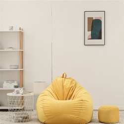 Oferta Especial: <span class=keywords><strong>Puff</strong></span>/Sillón Tipo Saco de Frijoles Personalizado para Niños y Adultos, Ideal para Sala de Estar o Dormitorio (sin <span class=keywords><strong>Relleno</strong></span>) - Product Image 4