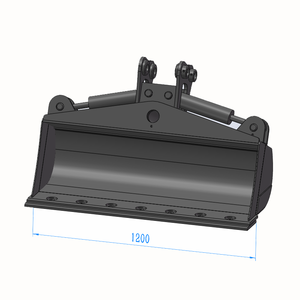 <span class=keywords><strong>Godet</strong></span> basculant personnalisé Rainbow pour excavatrice TB-1200, largeur 1200 mm, adapté aux engins de 5 à 80 tonnes, matériaux Q355/Q460/NM400, capacité de 0,1 à 8 m³ - Product Image 5