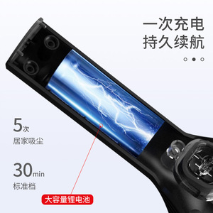 <b>Handheld</b> <b>Vacuum</b> Cleaner 11000Pa Suction 120W Wireless Charging For Car And Home Use With Large Capacity Battery - Product Image 1