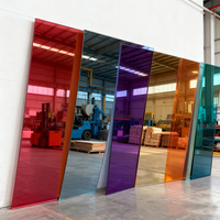 1mm 2mm 3mm Self-adhesive Mirror Acrylic Sheet Gold and Silver Mirror Acrylic Sheet