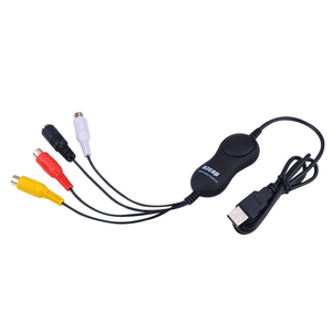 USB Video Capture Card RCA Để USB Capture <span class=keywords><strong>VHS</strong></span> VCR Hi8 Mini DV Để Kỹ Thuật Số/DVD Máy Nghe Nhạc Máy Quay Phim Máy Ảnh PC EZCap - Product Image 4