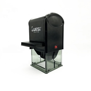 Automatic Office <strong>Stamp</strong> 42x42mm Rectangle Self Inking Adjustable Calendar Custom Logo ISO9001 Certified Plastic <strong>Official</strong> - Product Image 4