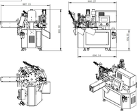 Machine de remplissage et de scellage rotative automatique multi-stations pour sachets à bec verseur Doypack, pour purée de fruits pour bébés et confiture de myrtilles, qualité alimentaire