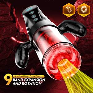 أحدث تصميم لكأس الاستمناء الذكري، جهاز استمناء آلي بدون استخدام اليدين للرجال - Product Image 3