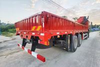 20Ton 25Ton 30Ton grue pliante de camion de boom pour l'exploitation minière résistante/système hydraulique de levage pour la construction/exploitation forestière