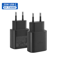 Câble de données USB-C à charge rapide PD 3.0 pour S22 S23 S24 Ultra, prise UE incluse, PPS 25W, ignifuge, OTP, pour ordinateur portable