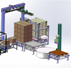 自動XYZ軸ガントリーロボットパレタイザーマシン、座標カートンパレタイザーマシン - Product Image 1