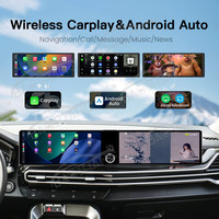 Autoradio Baoshang Dual 12.3'' Android 13 Carplay pour Kia Sportage 2021-2026 Navigation GPS Multimédia Commande vocale Carplay