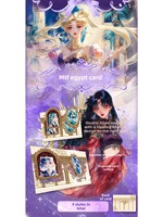 Tarjetas Coleccionables de Sailor Moon, Cuarta Edición, Tarjetas Conmemorativas de Belleza Pura y Seductora, Tarjetas Mini Coleccionables