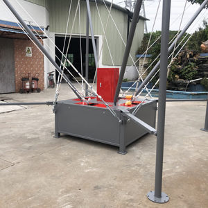 Colchoneta de salto de EE. UU. y tubo de acero galvanizado 4 en un trampolín Bungee, Bungee móvil, venta de trampolín bungee - Product Image 5