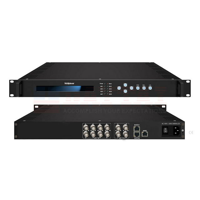 ASI to IP Digital TV Broadcasting DVB Multiplexer