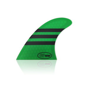 Buena calidad de fibra de vidrio, propulsor de surf aletas de nido de abeja double tabs2 Medio G5 tablas de surf aletas - Product Image 1