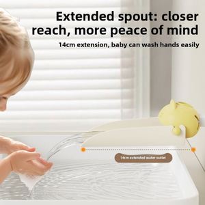 Cartoon Faucet Extender Splash Proof Faucet Extension Water Saving Hand Washing <b>Helper</b> for Kids Toddlers Children Bathroom Sink - Product Image 3