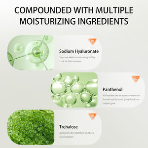 Mascarillas faciales OEM y ODM con extracto de fresa, colágeno hidratante, ingredientes patentados, reafirmante, para dormir, cuidado de la piel, mascarilla de gel facial - Product Image 5