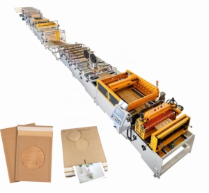 Macchina ad Alta Velocità per la <span class=keywords><strong>Produzione</strong></span> di <span class=keywords><strong>Buste</strong></span> in Carta a Nido d'Ape per la Realizzazione di <span class=keywords><strong>Buste</strong></span> in Carta Kraft - Product Image 1