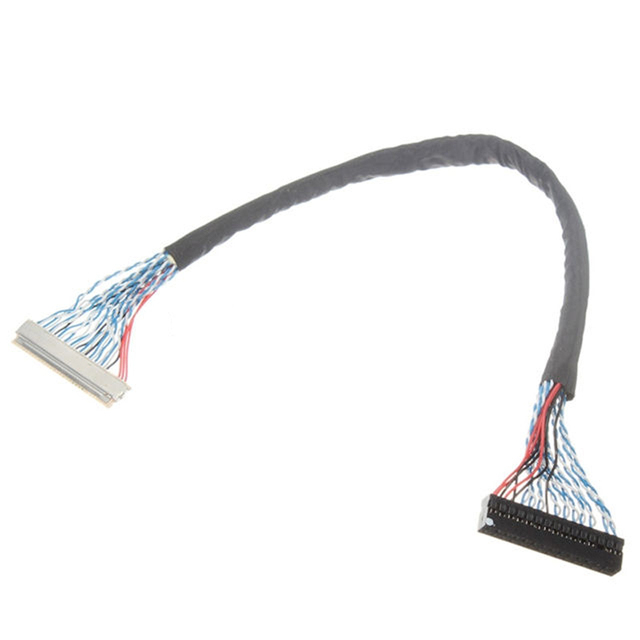 20 Pin 30 Pin 40pin Lvds Cable for Lcd Panel