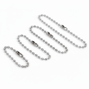 8cm 10cm 12cm 15cm perline decorazione catena in metallo con Clip pulsante Beading forniture - Product Image 1