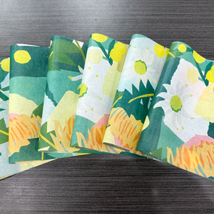 Custom Thin Size Kraft Art Paper White Wrapping Custom Cut Made Coated Offset Newsprint Cardboard Printed Your Logo Graphics - Product Image 5