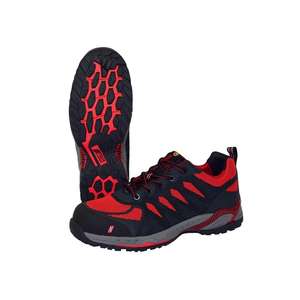 Zapato DE SEGURIDAD NITRAS PRO STEP talla 46 negro/rojo S1P SRC ESD EN ISO 20345, EN 61340-4-3 tela - Product Image 2
