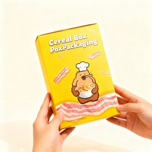 Sinh thái thân thiện hình chữ nhật lành mạnh Snack hộp phân hủy sinh học Biscuit pho mát bao bì hộp tùy chỉnh in ấn hạt ngô hộp giấy - Product Image 3