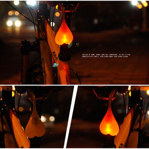 Feux arrière LED étanches avant et arrière pour le cyclisme en extérieur, accessoires de VTT - Product Image 4