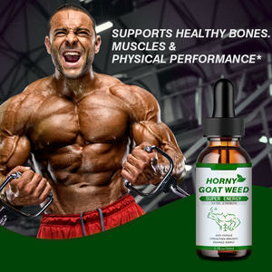 プライベートラベルはヘルスケアサプリメントのための免疫ブースターを強化します角質ヤギ雑草液体エピメジウムドロップ - Product Image 3