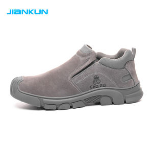 JIANKUN, soldador antipinchazos con punta de hierro antigolpes para hombres, zapatos de <span class=keywords><strong>seguridad</strong></span> para el trabajo, cordones antideslizantes, aislamiento térmico antiescaldado - Product Image 6