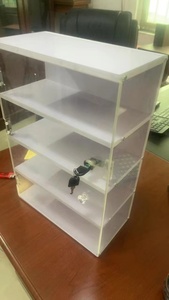 <span class=keywords><strong>2025</strong></span> có thể tháo rời 3 Tier rõ ràng Countertop Tủ Trưng Bày <span class=keywords><strong>Acrylic</strong></span> tủ trưng bày với khóa Khóa - Product Image 3